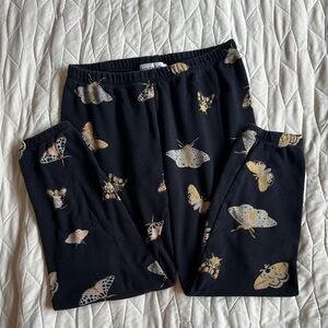 Wild fox cropped moth joggers